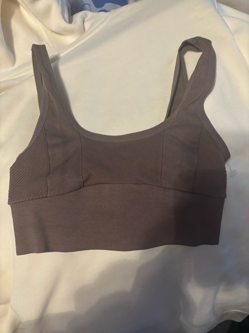 FO MOVEMENT NWOT Seamless Scoop Neck Bralette - Brown